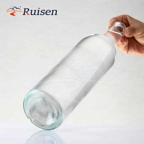 250ml 375ml 500ml 700ml 750ml 1000ml Liquor Gin Whisky Glass Vodka Spirit Bottle for Liquor