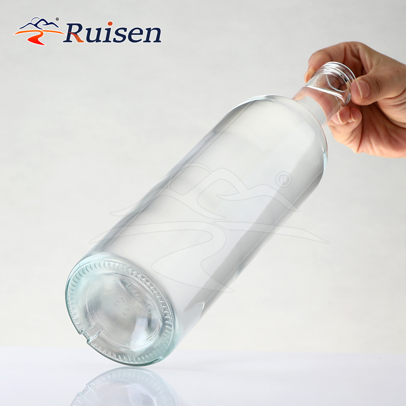 250ml 375ml 500ml 700ml 750ml 1000ml Liquor Gin Whisky Glass Vodka Spirit Bottle for Liquor 