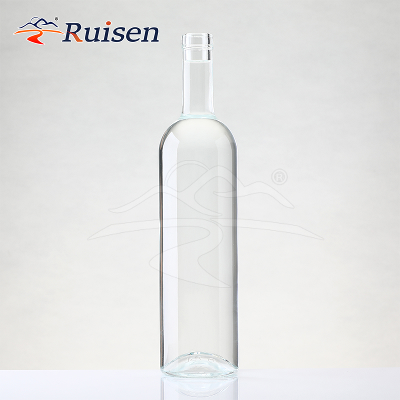 250ml 375ml 500ml 700ml 750ml 1000ml Liquor Gin Whisky Glass Vodka Spirit Bottle for Liquor