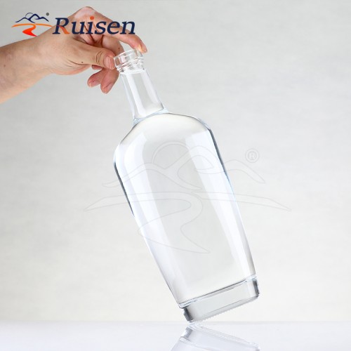 High quality wholesale wine bottle glass vodka glass wine vodka bottle 750ml