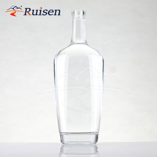 High quality wholesale wine bottle glass vodka glass wine vodka bottle 750ml