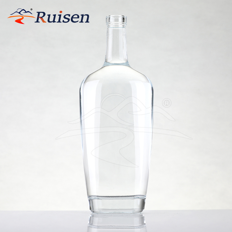 High quality wholesale wine bottle glass vodka glass wine vodka bottle 750ml