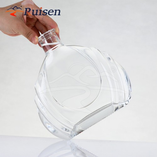 Wholesale Brandy Liquid Rum Tequila Gin Alcohol Vodka Whiskey Glass Bottle 750ml