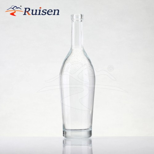 Custom Liqueur 500ml 700ml 750 ml Gin Rum Vodka Whisky Envases Ee Vidrio Para Velas Glass Bottle