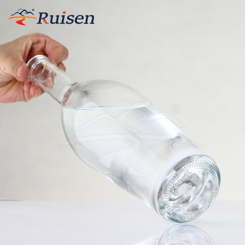Custom Liqueur 500ml 700ml 750 ml Gin Rum Vodka Whisky Envases Ee Vidrio Para Velas Glass Bottle