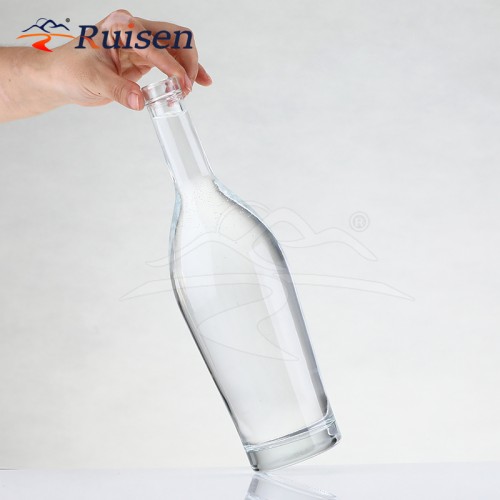 Custom Liqueur 500ml 700ml 750 ml Gin Rum Vodka Whisky Envases Ee Vidrio Para Velas Glass Bottle