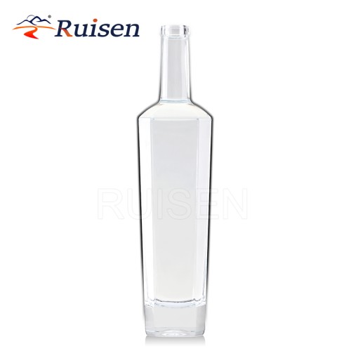 Custom Designed Luxury Glass Bottle Litre Thick Bottom Bottle Pine Nut Wine Glass Bottle 700ml