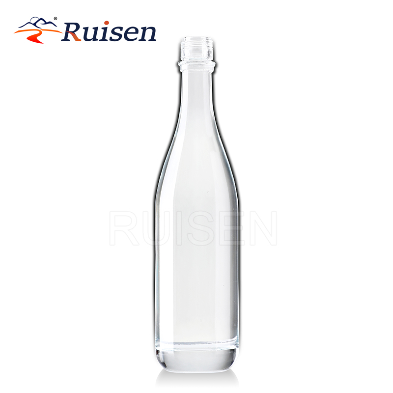 Hot sale wholesale empty wine bottle burgundy glass bottle 500ml