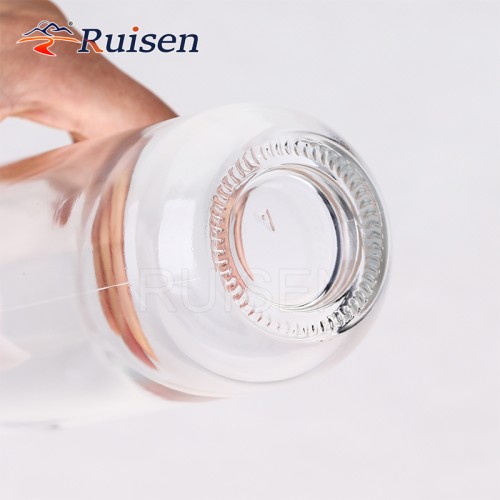 Hot sale wholesale empty wine bottle burgundy glass bottle 500ml