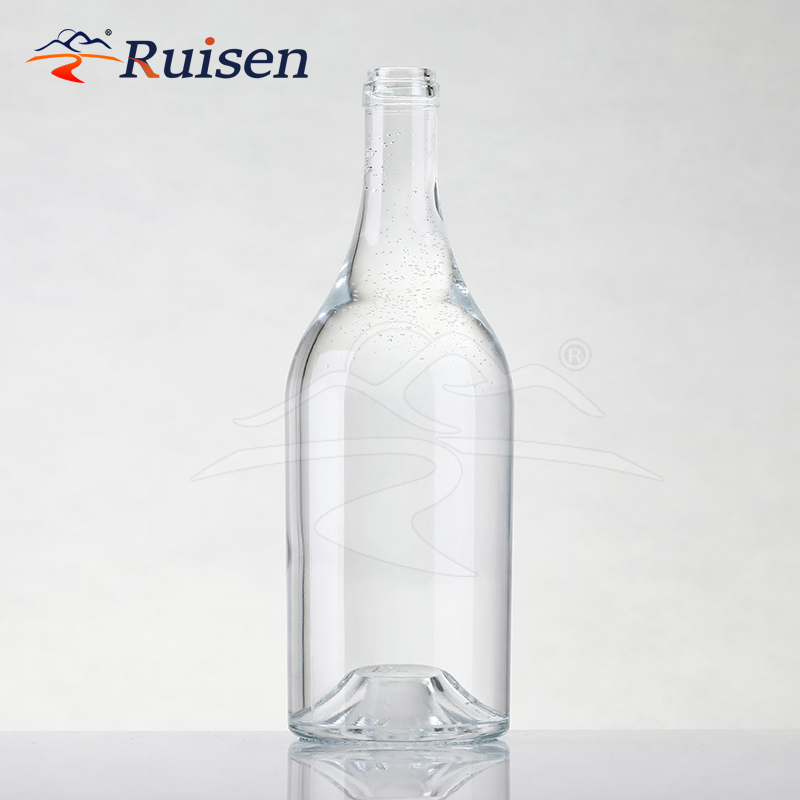 Hot Sale 375ML 500ML 700ML 750ML Glass Bottle for Vodka, Gin, Rum and Tequila. 